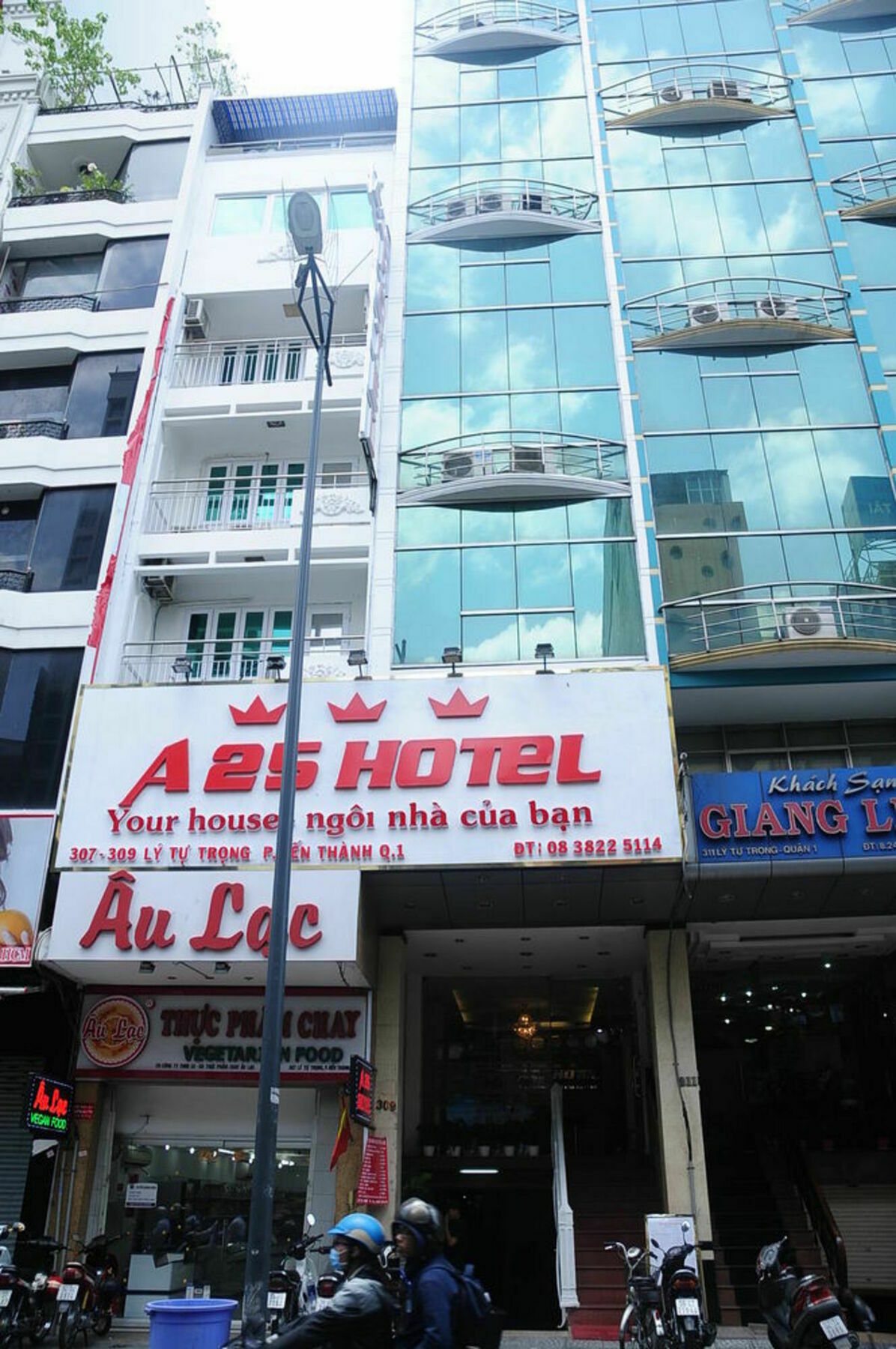 A25 Hotel - 307 Ly Tu Trong Ho Şi Min Dış mekan fotoğraf